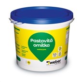 WEBER weberpas silikát - pastovitá omítka - rýhovaná 2mm 25kg